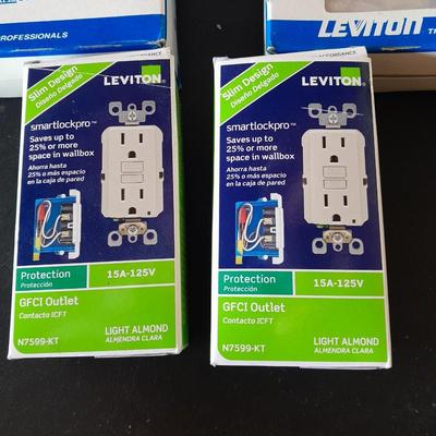 Household Electrical switches and boxes - Remodel / House build Electrical with covers! GFI