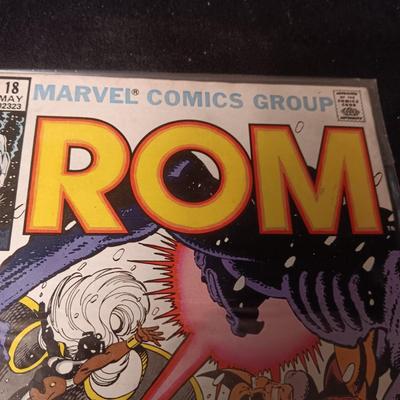 MARVEL "ROM" COMIC BOOK