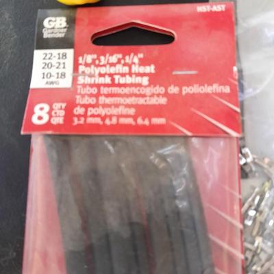 Small electronics Electrical needs - several types of wire cutter pliers - hardware - and more