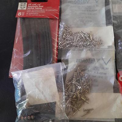 Small electronics Electrical needs - several types of wire cutter pliers - hardware - and more