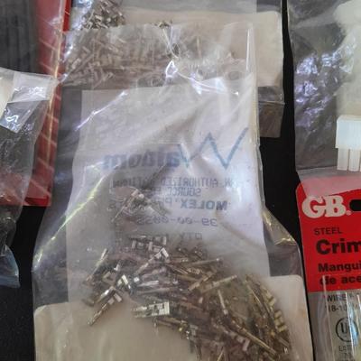 Small electronics Electrical needs - several types of wire cutter pliers - hardware - and more