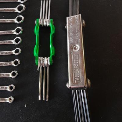 Tiny Craftsman wrench set - Hex key Allen wrench set