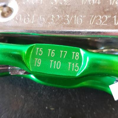 Tiny Craftsman wrench set - Hex key Allen wrench set