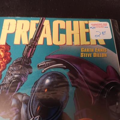 2 DC PREACHER COMIC BOOKS