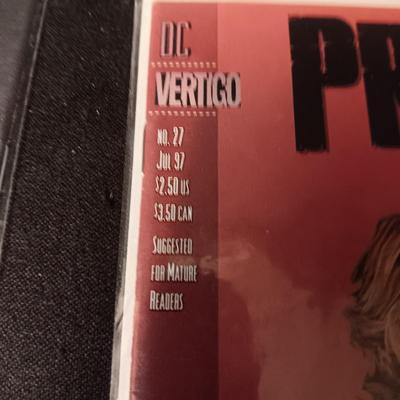 2 DC PREACHER COMIC BOOKS
