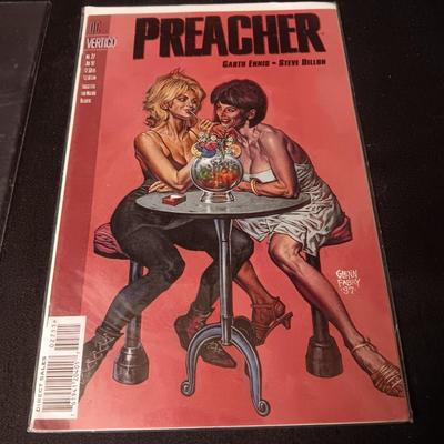 2 DC PREACHER COMIC BOOKS