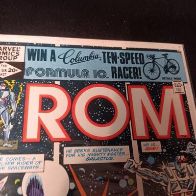 MARVEL "ROM" COMIC BOOK