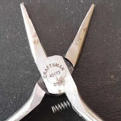 4- piece Black handled Craftsman Plier set
