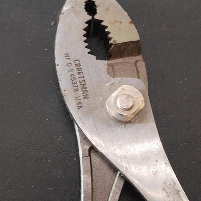 4- piece Black handled Craftsman Plier set