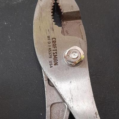 4- piece Black handled Craftsman Plier set