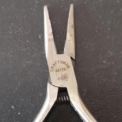 4- piece Black handled Craftsman Plier set