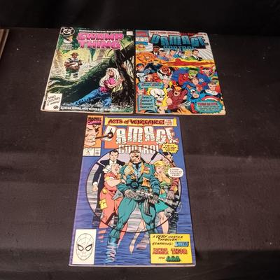 3 COMIC BOOKS