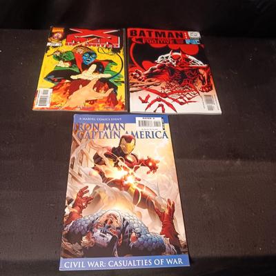 3 COMIC BOOKS