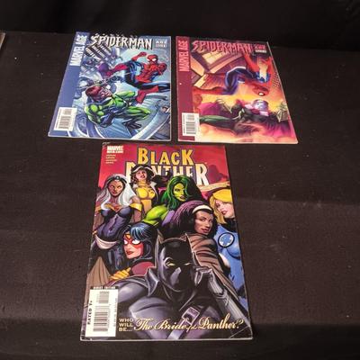 3 COMIC BOOKS