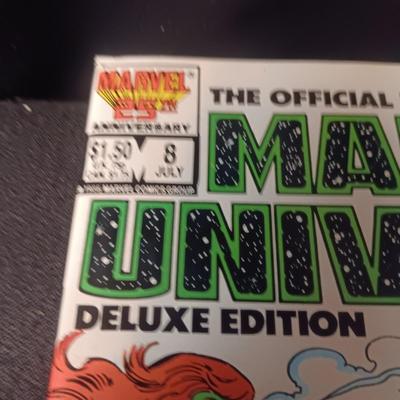 3 MARVEL UNIVERSE COMIC BOOKS