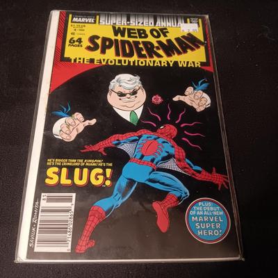 MARVEL "WEB OF SPIDER-MAN" COMIC BOOK