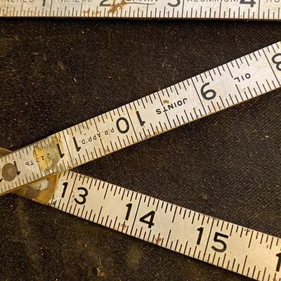 Vintage Lufkin Wood Ruler