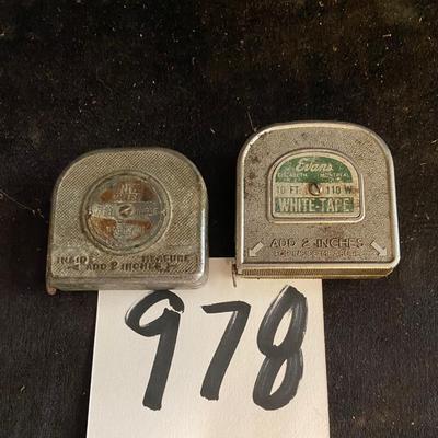 Vintage Tape Measure Lot