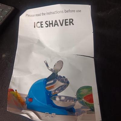 LIKE NEW BI-DTOOL ICE SHAVER