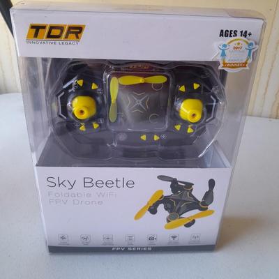 Tenergy TDR Sky Beetle Mini RC Drone with Camera Live Video, 2.4GHz FPV WiFi