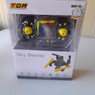 Tenergy TDR Sky Beetle Mini RC Drone with Camera Live Video, 2.4GHz FPV WiFi