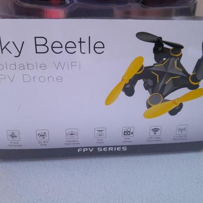 Tenergy TDR Sky Beetle Mini RC Drone with Camera Live Video, 2.4GHz FPV WiFi