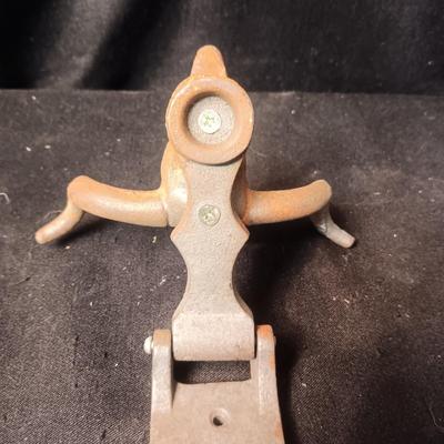CAST IRON STEER DOOR KNOCKER