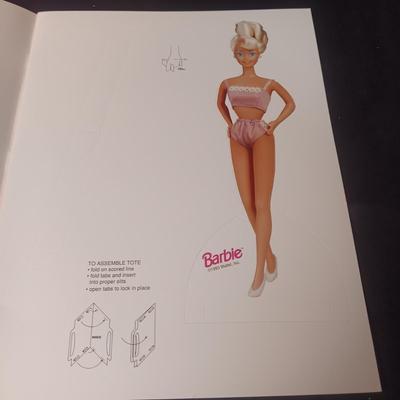 2 LIKE NEW BARBIE CUT-OUT PAPER AND COLORFORM DOLLS