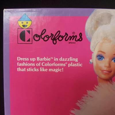 2 LIKE NEW BARBIE CUT-OUT PAPER AND COLORFORM DOLLS