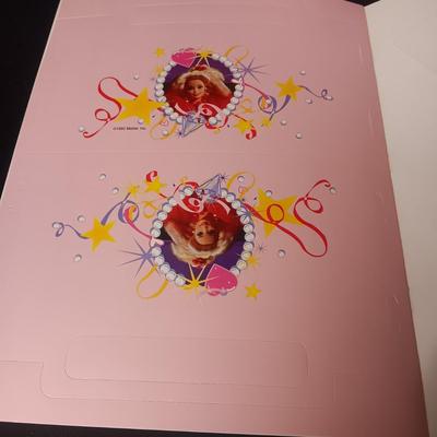 2 LIKE NEW BARBIE CUT-OUT PAPER AND COLORFORM DOLLS