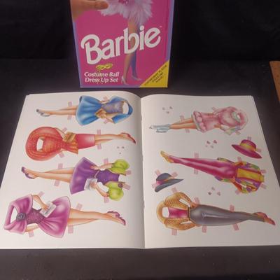 2 LIKE NEW BARBIE CUT-OUT PAPER AND COLORFORM DOLLS