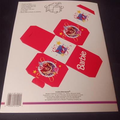2 LIKE NEW BARBIE CUT-OUT PAPER AND COLORFORM DOLLS