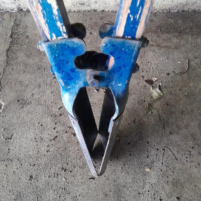 Nice older Pitchfork and a pair of wood handled post hole diggers