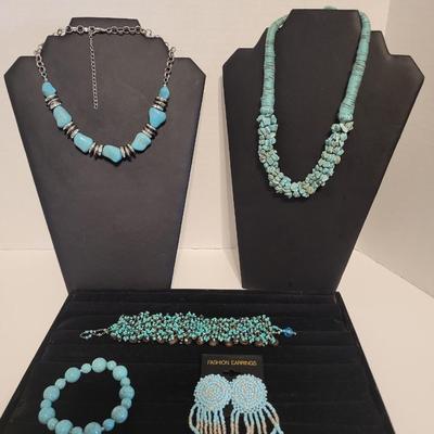 SOUTH WESTERN INSPIRED 5 PIECE JEWELRY SET