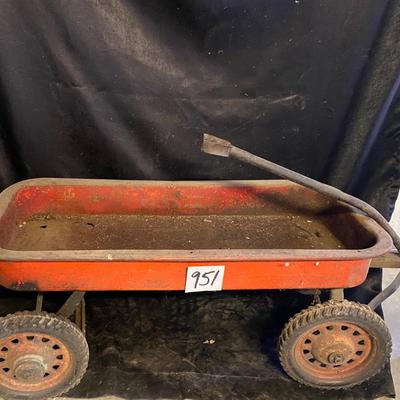 Vintage Red Wagon