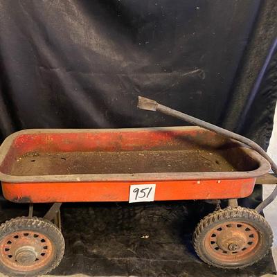 Vintage Red Wagon