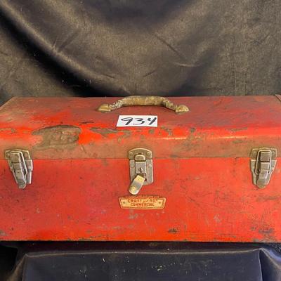 Vintage Craftsman Commercial Toolbox
