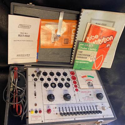 Vintage Mercury Vacuum Tube Tester