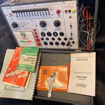 Vintage Mercury Vacuum Tube Tester