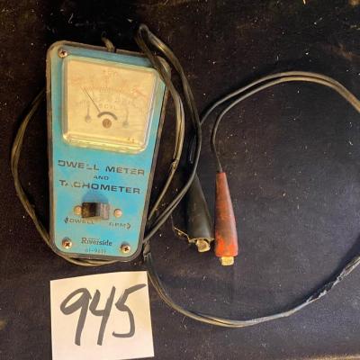 Vintage Dwell Meter and Tachometer