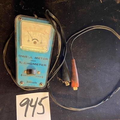 Vintage Dwell Meter and Tachometer