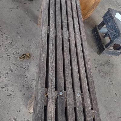 Wood Garden or Plant Bench