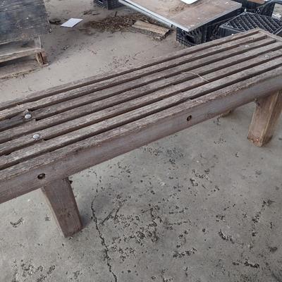 Wood Garden or Plant Bench