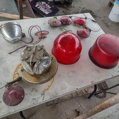 Assortment of Vehicle Marker and Emergency Lights