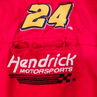 Chase Vintage 1990s Jeff Gordon Rainbow Warrior NASCAR DuPont Hendrick Motorsports Racing Jacket-Men's XL