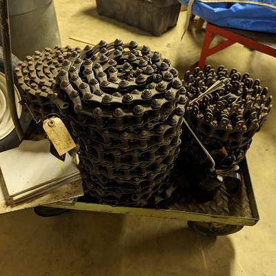 16 - Assortment Of Chains Or Tracks