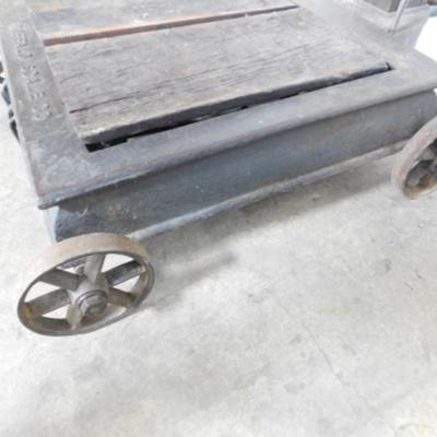 Antique Buffalo Scale Mercantile Floor Scale Buffalo, New York