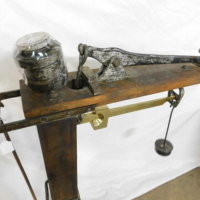 Antique Buffalo Scale Mercantile Floor Scale Buffalo, New York