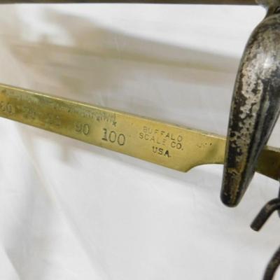 Antique Buffalo Scale Mercantile Floor Scale Buffalo, New York