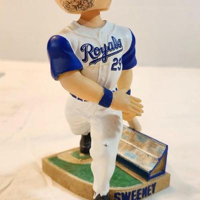 Kansas City Royals, Wade Davis 2015 World Series and Mike Sweeney legends of diamond Bobbleheads